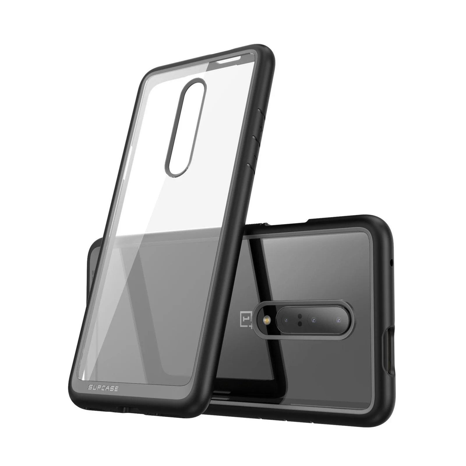 OnePlus 7 Pro Unicorn Beetle Style Slim Clear Case-Black - Image 3