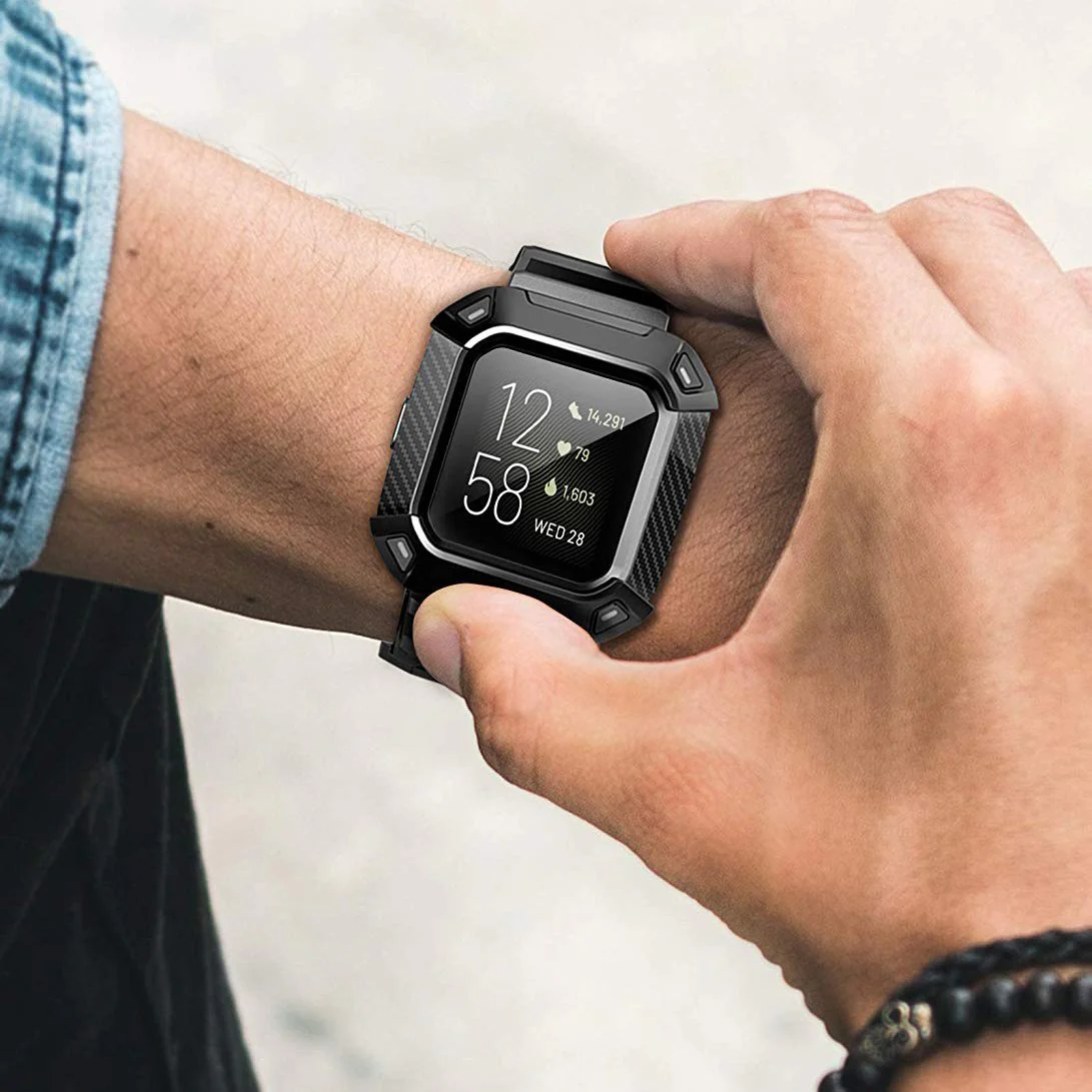 Fitbit Versa 2 Unicorn Beetle Pro Rugged Case-Black - Image 6
