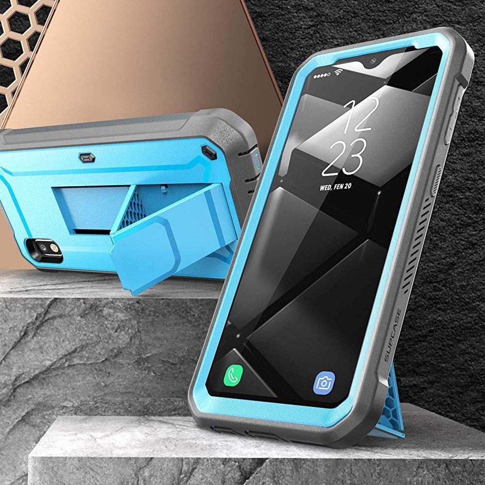 Galaxy A10e Unicorn Beetle Pro Rugged Holster Case-Blue - Image 3