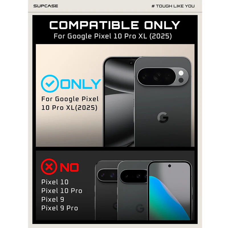 Google Pixel 10 Pro XL Unicorn Beetle PRO Rugged Phone Case-Black - Image 5