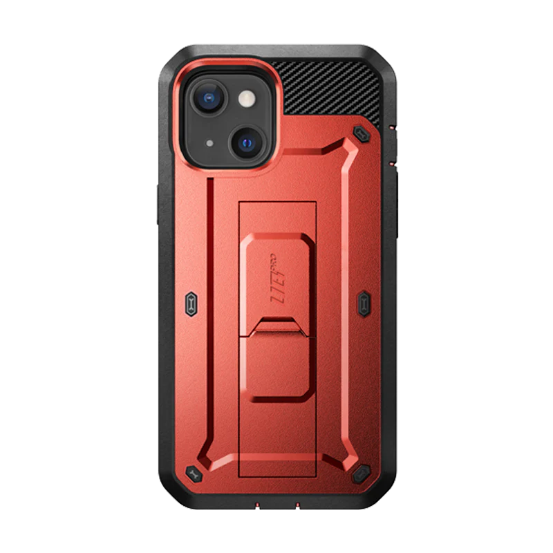iPhone 13 6.1 inch Unicorn Beetle Pro Rugged Case-Metallic Red - Image 10
