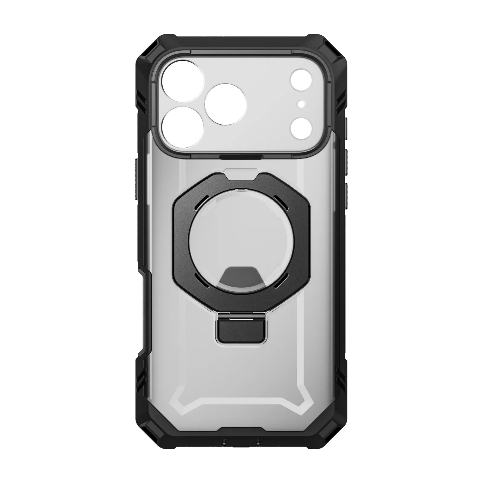 UB GRIP PRO Series iPhone 17 Pro MagSafe Phone Case with HD Tempered Glass - Black - Image 6