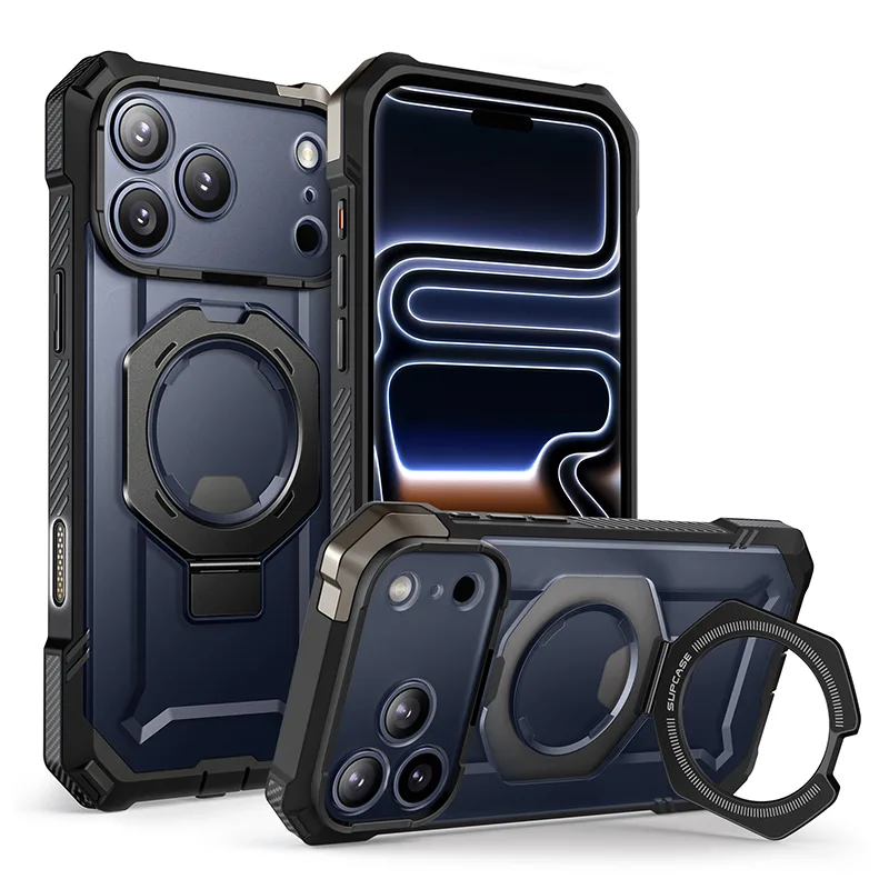 UB GRIP Series iPhone 17 Pro MagSafe Camera Control Button Phone Case - Black - Image 4