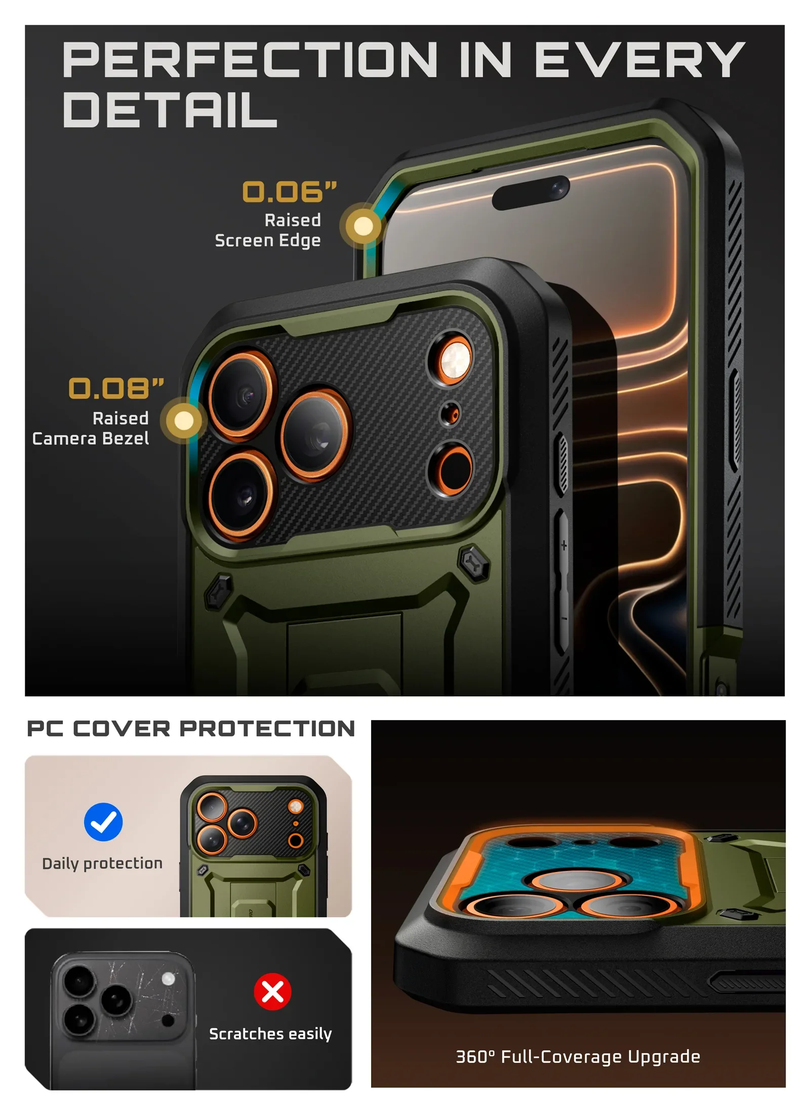 UB PRO Series iPhone 17 Pro Max Camera Control Button Phone Case - Guldan - Image 11