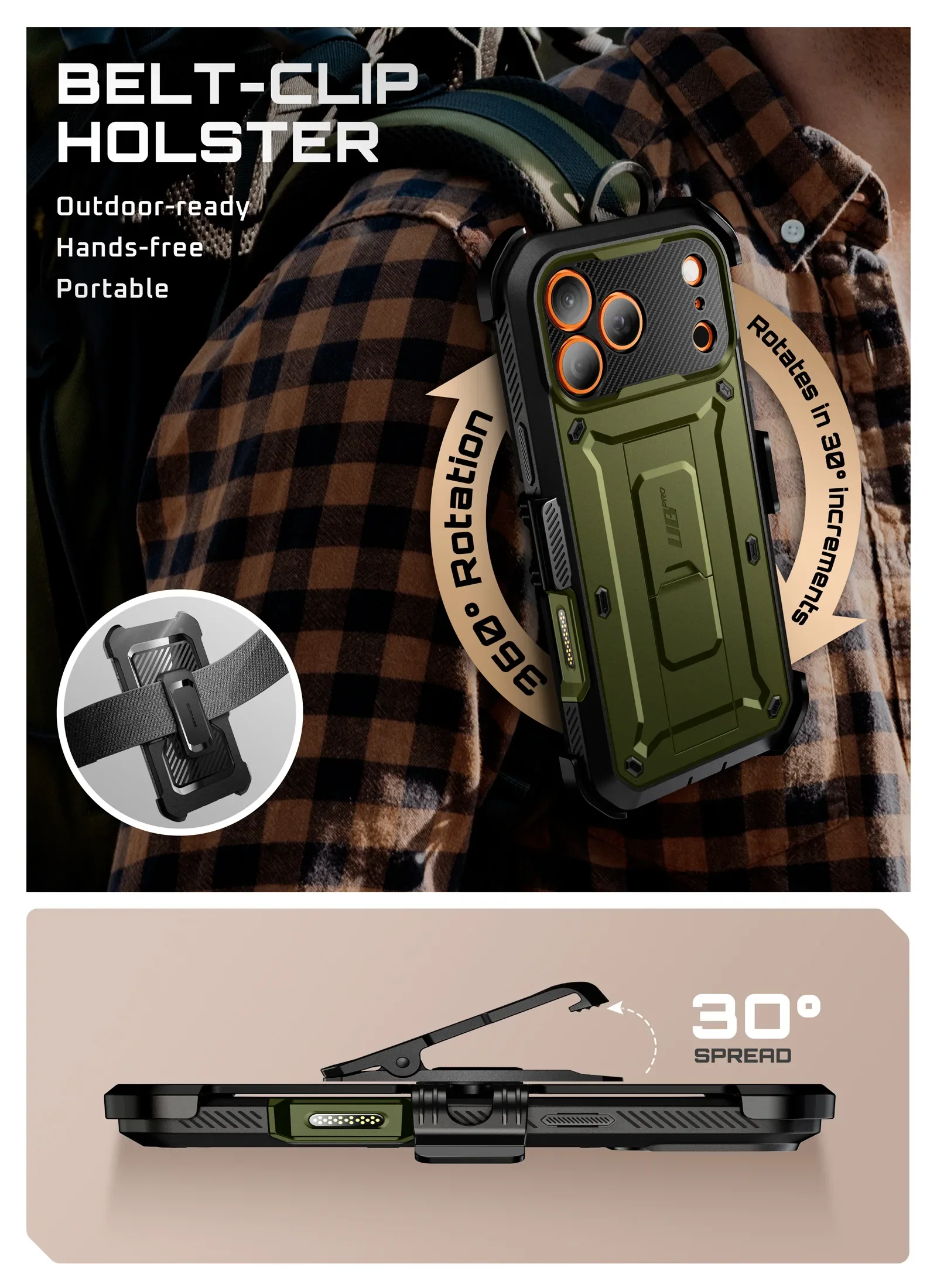 UB PRO Series iPhone 17 Pro Max Camera Control Button Phone Case - Guldan - Image 12