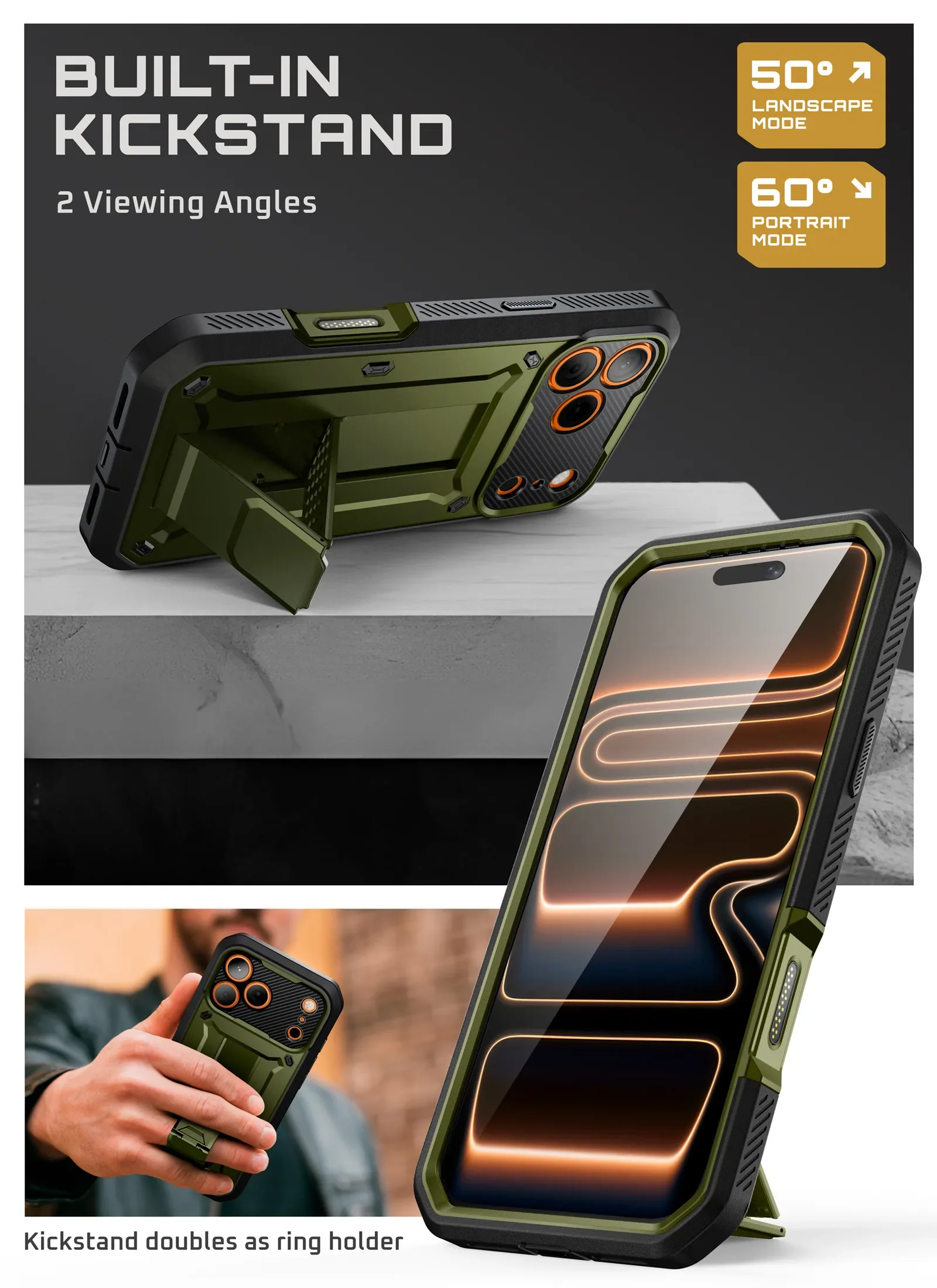 UB PRO Series iPhone 17 Pro Max Camera Control Button Phone Case - Guldan - Image 9