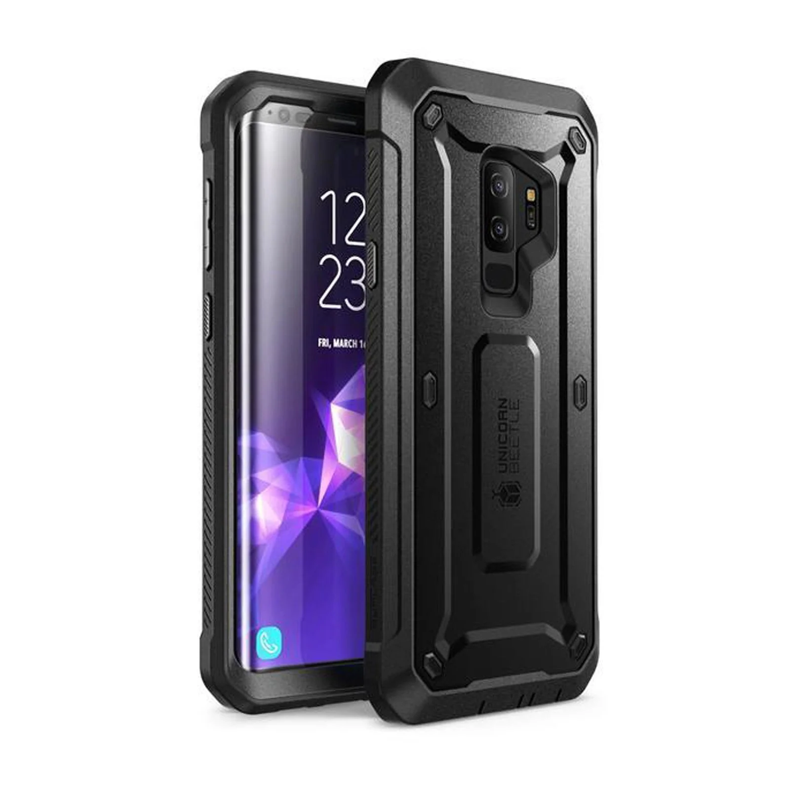 Galaxy S9 Plus Unicorn Beetle Pro Full Body Rugged Case-Black - Image 8