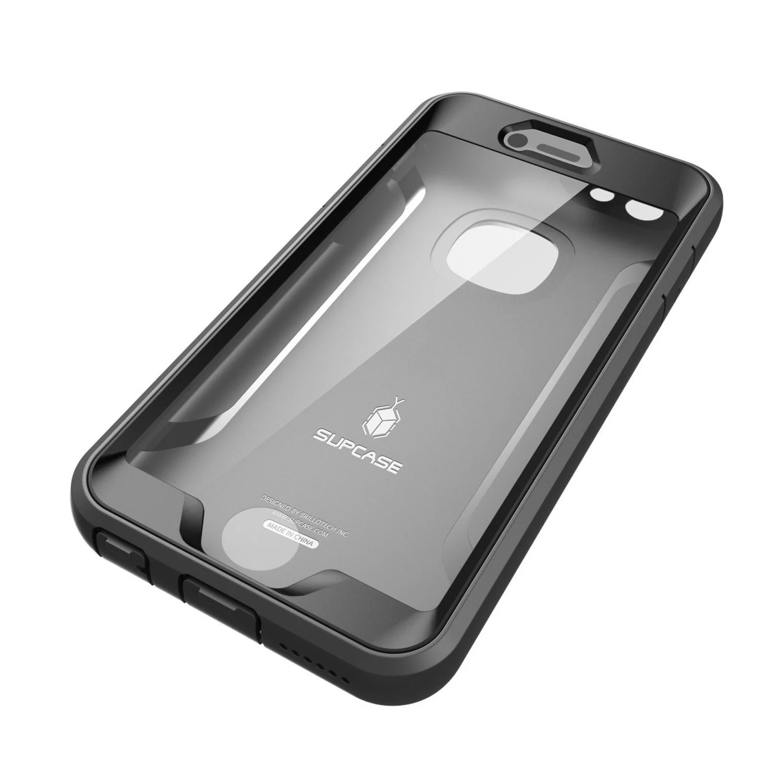 iPhone 6 Plus / 6S Plus Water Resistant Full body Protective Case-Gray/Silver/Gold - Image 5