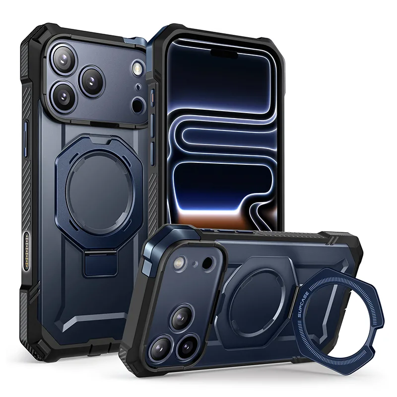 UB GRIP Series iPhone 17 Pro MagSafe Camera Control Button Phone Case - Azure - Image 4