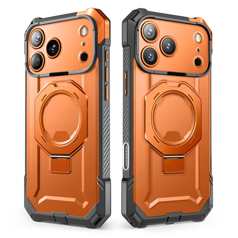 UB GRIP Series iPhone 17 Pro MagSafe Camera Control Button Phone Case - Coral - Image 3
