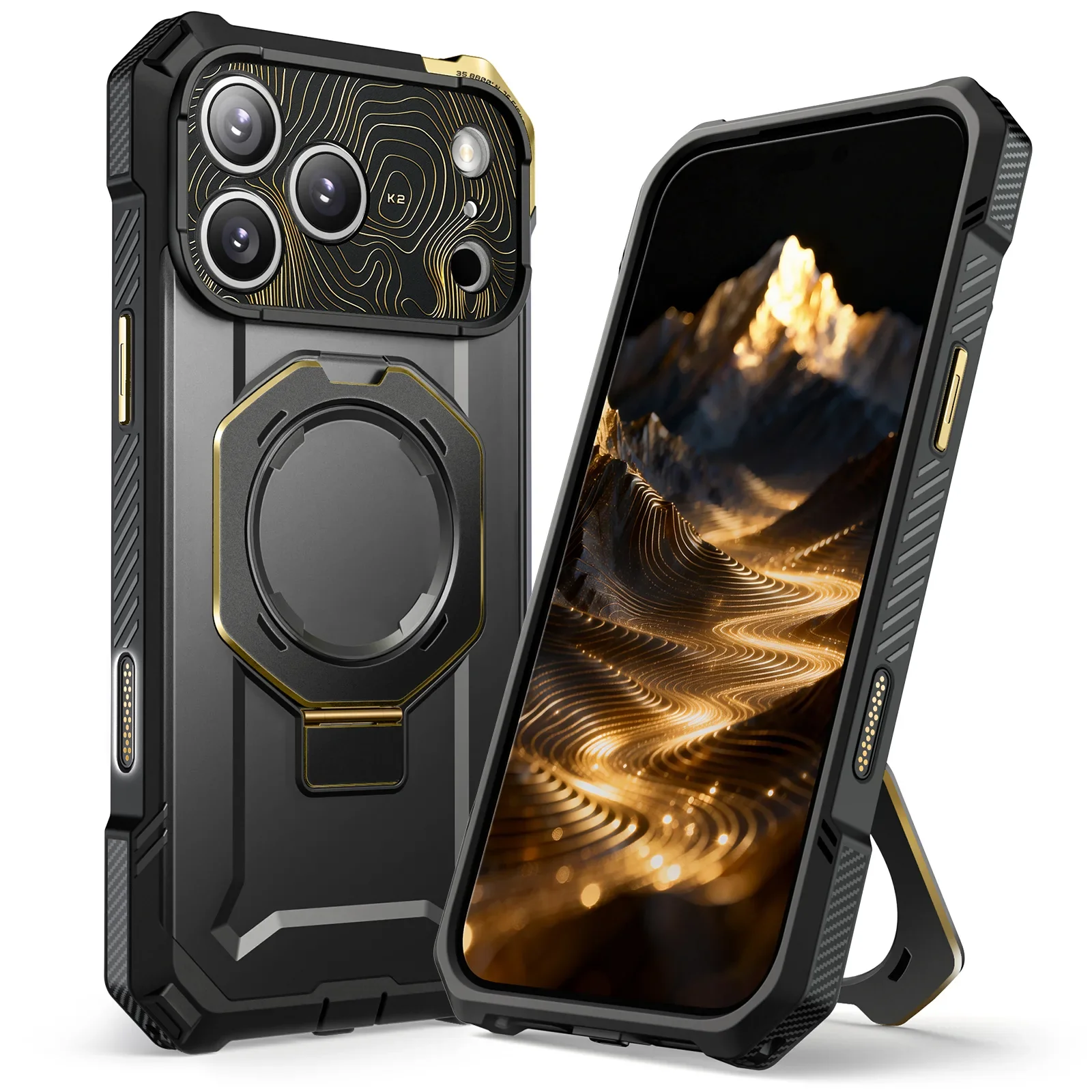 UB GRIP Series iPhone 17 Pro Max MagSafe Camera Control Button Phone Case - K2Night - Image 3