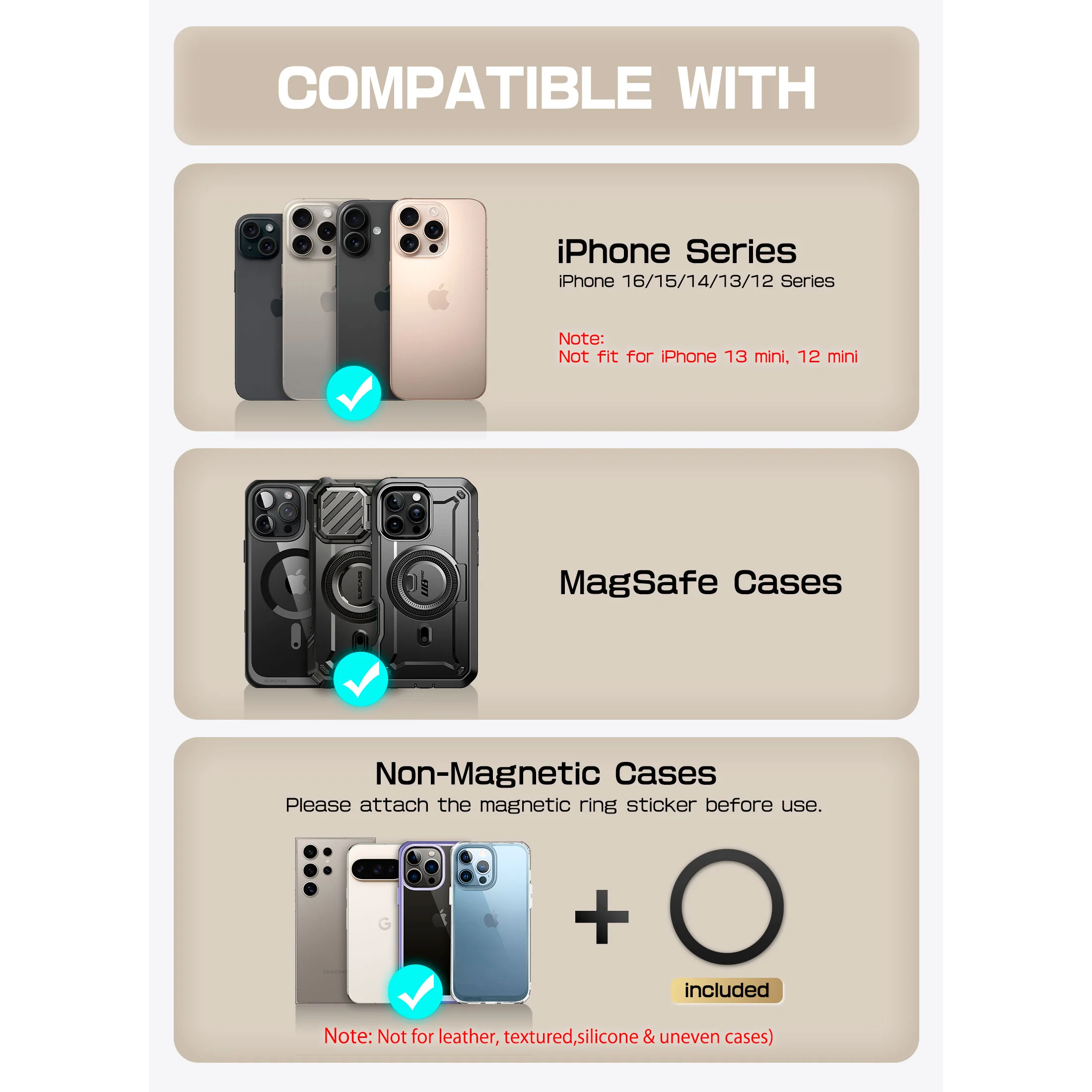 UB Mag Vault Magnetic Wallet with Stand - Gray - Image 7