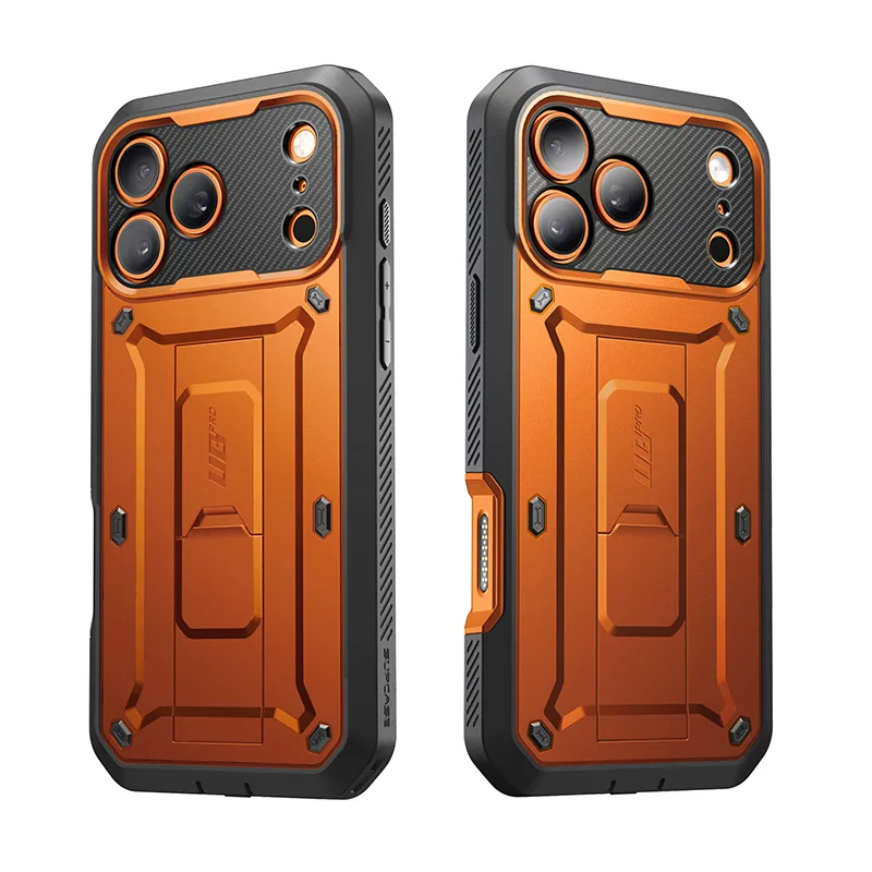 UB PRO Series iPhone 17 Pro Max Camera Control Button Phone Case - Coral - Image 3