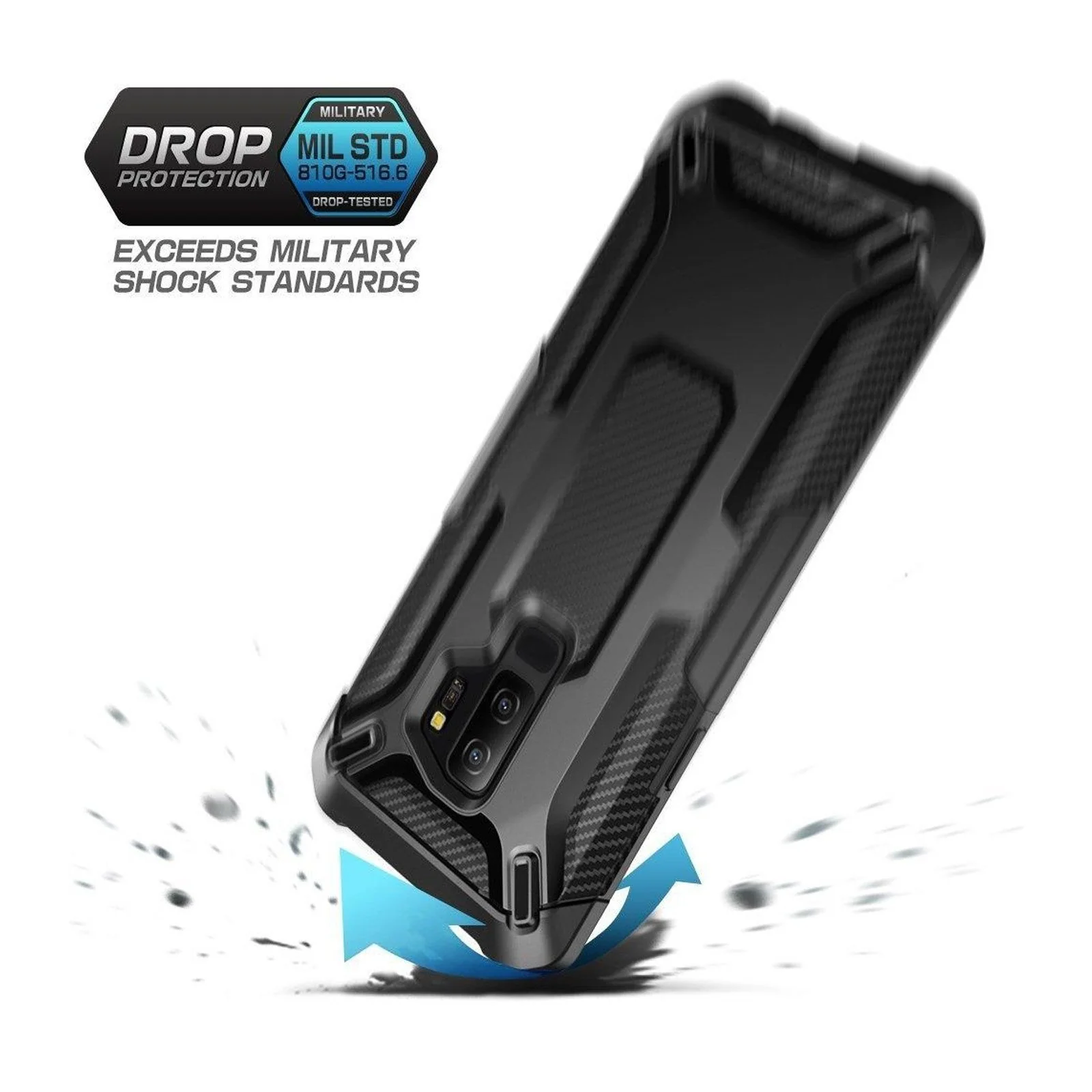 Galaxy S9 Plus Unicorn Beetle Air Protective Case-Black - Image 4