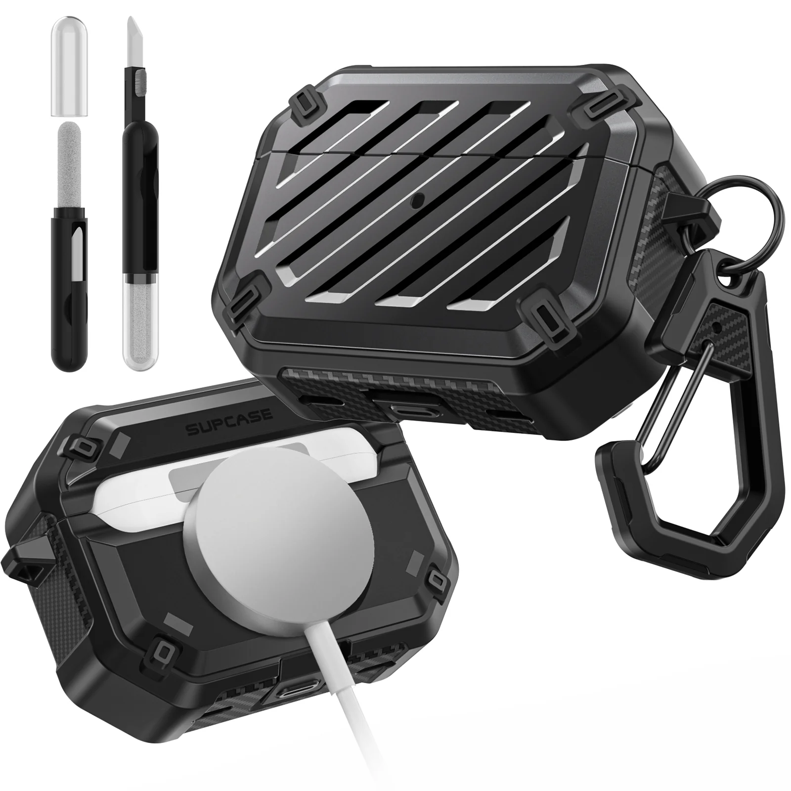 Unicorn Beetle MagSafe Case for AirPods Pro 1st/2nd Gen –Black - Image 5